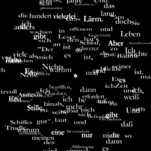 Still aus der Projektion zur Eröffnung von Andreas Hauslaib, Hauslaib Lichtwelten.